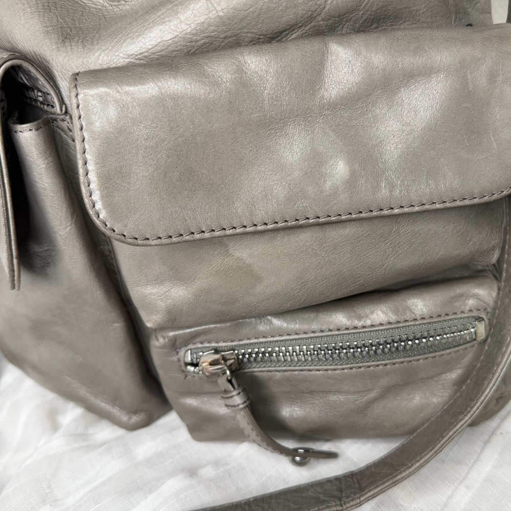 Hobo International Explorer Slouchy Leather Convertible Shoulder / Crossbody Bag - Picture 11 of 15